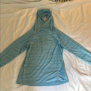 Patagonia Light Blue Patterned Top